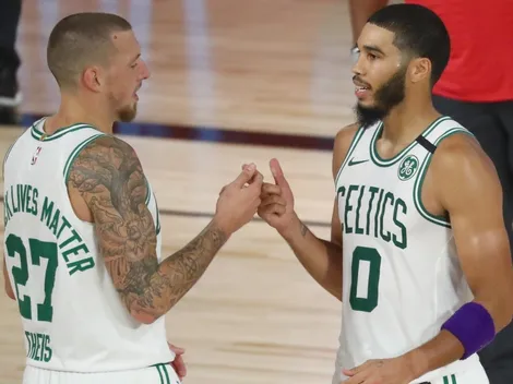 Insólito: Shaq no sabía el nombre de Theis y Tatum se lo recordó