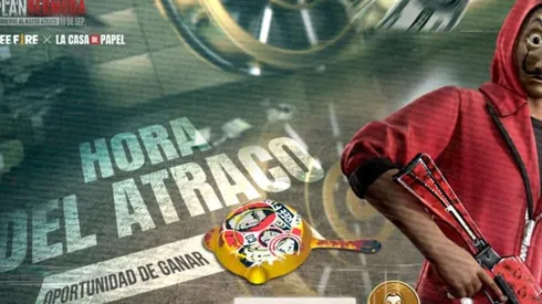 Nuevos eventos y recompensas de La Casa de Papel llegan a Free Fire