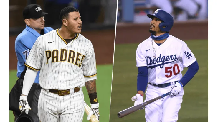 Manny Machado y Mookie Betts (Getty Images)