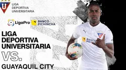 Liga de Quito vs. Guayaquil City (Imagen: Twitter @LDU_Oficial)
