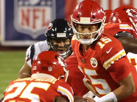 El primer touchdown para Mahomes y Kansas City Chiefs