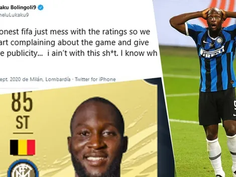 El fuerte tuit de Lukaku contra FIFA por los puntajes
