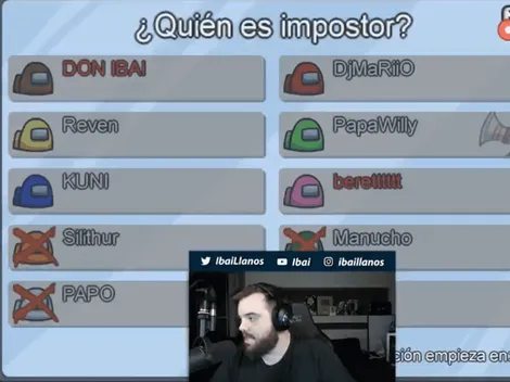 Ibai, un tipazo: lo culparon por ser el impostor en Among Us y lo admitió enseguida