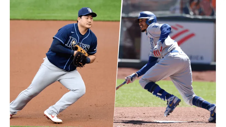 Los Rays y Dodgers tienen las mejores marcas de la MLB (Getty Images)
