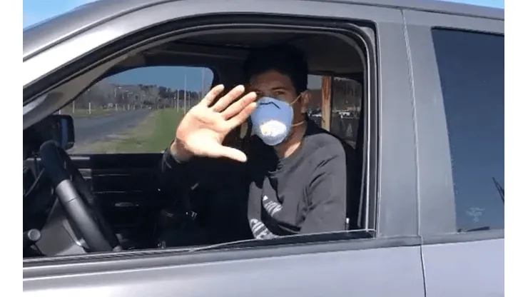 El video de Andrada que llena de calma a los hinchas de Boca: "Ya estamos bien"