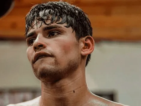 Ryan García contó un curioso detalle sobre la prueba de Covid-19 que se realizó