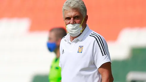 Ricardo Ferretti se fue sastifecho del partido. (Jam Media)