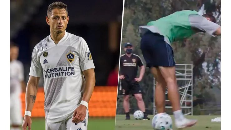 ¡Obra maestra! Chicharito volvió y se lució con un golazo