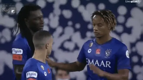 André Carrillo es el extremo por derecha del Al Hilal.