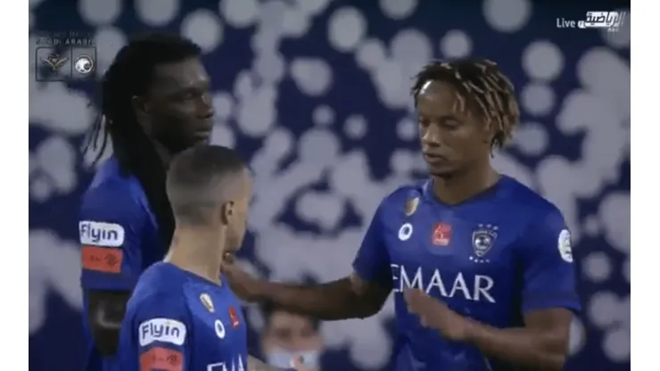 André Carrillo es el extremo por derecha del Al Hilal.