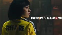 Free Fire lanza una nueva cinemática de accón con La Casa de Papel