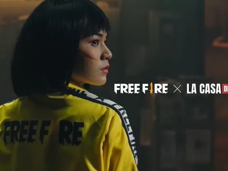 Free Fire lanza una nueva cinemática de accón con La Casa de Papel