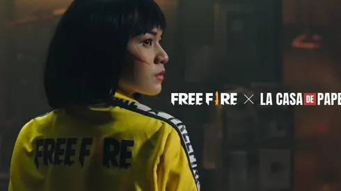 Free Fire lanza una nueva cinemática de accón con La Casa de Papel
