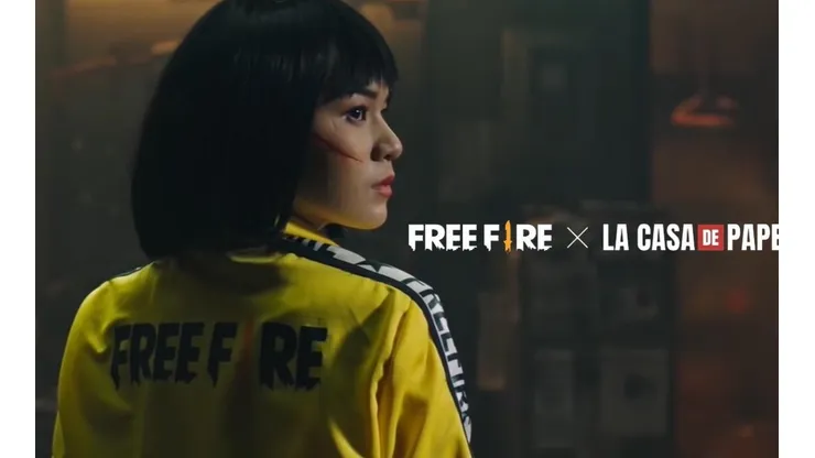 Free Fire lanza una nueva cinemática de accón con La Casa de Papel