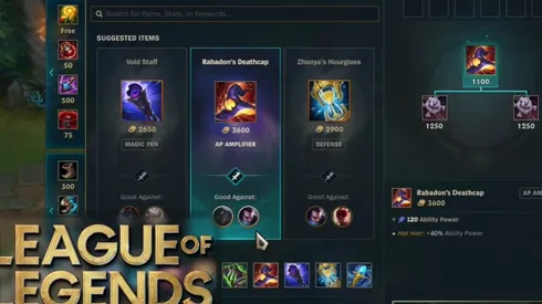 Riot revela los nuevos Objetos Míticos que llegarán a League of Legends