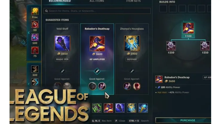 Riot revela los nuevos Objetos Míticos que llegarán a League of Legends