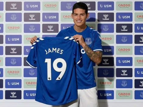 Controversia por versión que dice que James llegó gratis al Everton