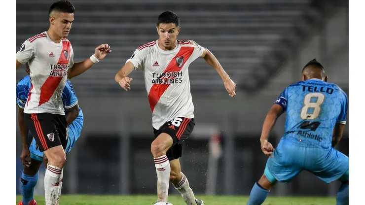 Foto del duelo de River ante Binacional.