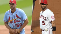 Adam Wainwright y Albert Pujols (Getty Images)