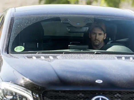 Barcelona subió 4 fotos de Messi: no sonrió en ninguna