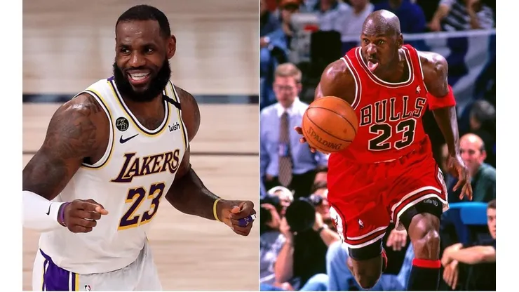 LeBron James a la altura de Jordan en playoffs | Foto: Getty Images