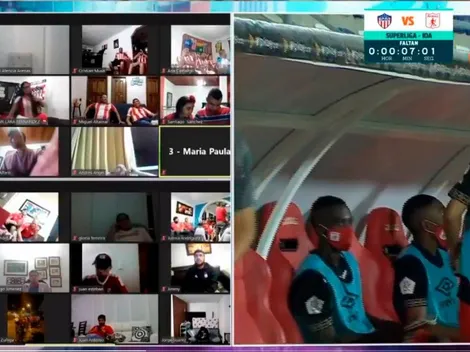 Buena iniciativa: la tribuna virtual que montó Win+ para los hinchas en la Superliga