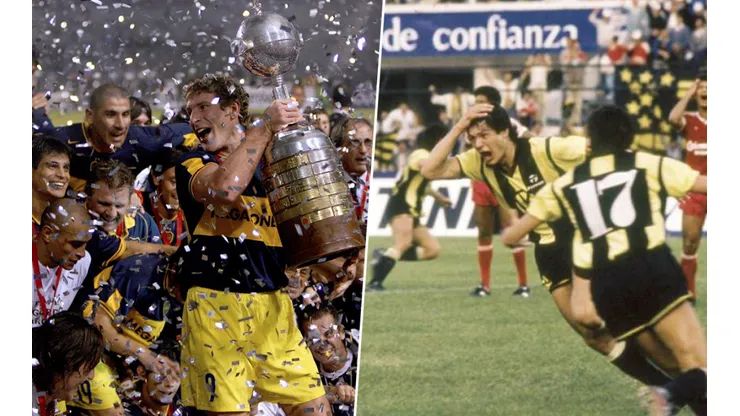 Boca y Peñarol lideran la tabla de los equipos más veces finalistas.