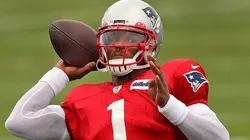 Cam Newton, quarterback de los Patriots (Getty Images)