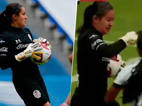Disculpas de la portera del Toluca tras agresión a rival
