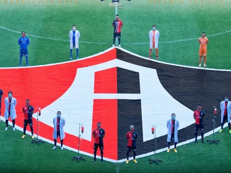 La curiosa presentación del plantel de Atlas