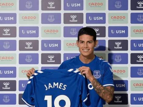 Este es el precio de la camiseta oficial de James, con envío a Colombia