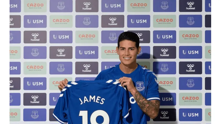 Este es el precio de la camiseta oficial de James, con envío a Colombia