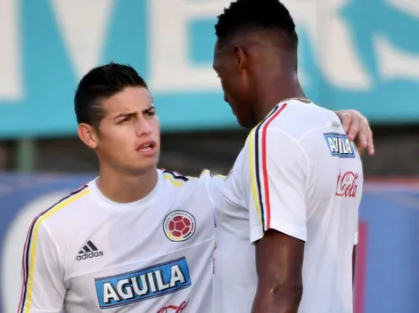Revelan sueldo de James en Everton y Yerry Mina ganará más que él