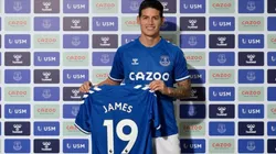 Llegaron las primeras palabras de James Rodríguez como jugador del Everton