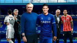 James Rodríguez y Carlo Ancelotti (Foto: Bleacher Report)