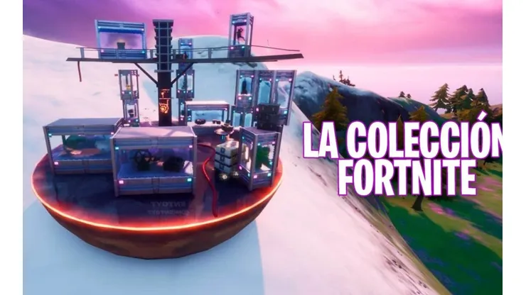 "La Colección" nueva zona aparece en la isla de Fortnite