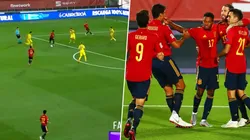 Golazo y festejo para Ansu Fati.