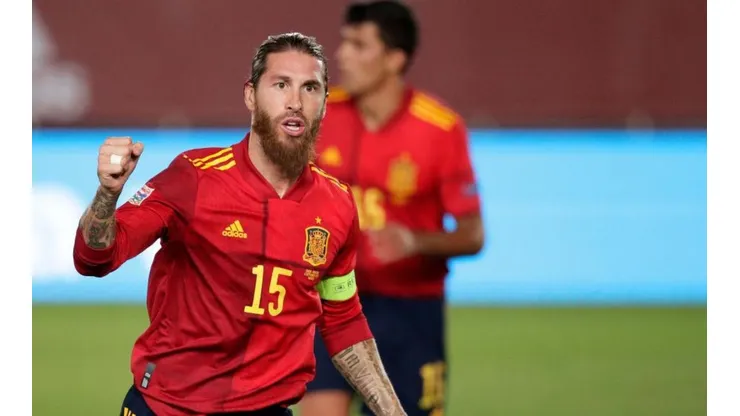 Sergio Ramos, la gran figura del partido.