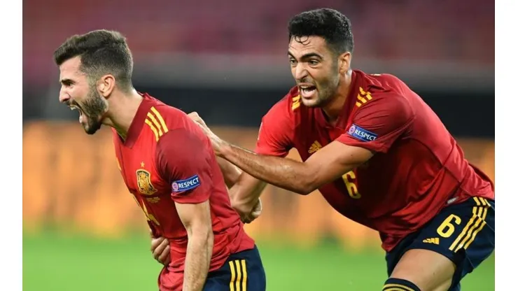 España recibe a Ucrania por una nueva jornada de la UEFA Nations League. (Foto: Getty Images).