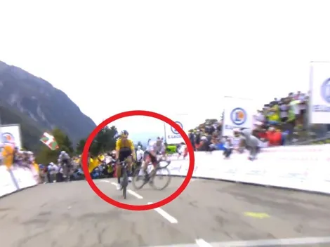 Se nos paró el corazón: el casi accidente que protagonizaron Roglic y Pogacar