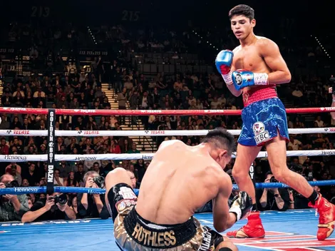 Ryan García dejó ver la combinación con la que espera mandar a la lona a Campbell