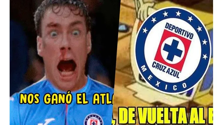 Los memes no perdonaron a Cruz Azul, que perdió ante Atlas