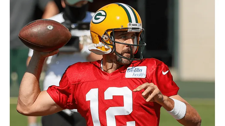 Aaron Rodgers, quarterback de los Packers (Getty Images)