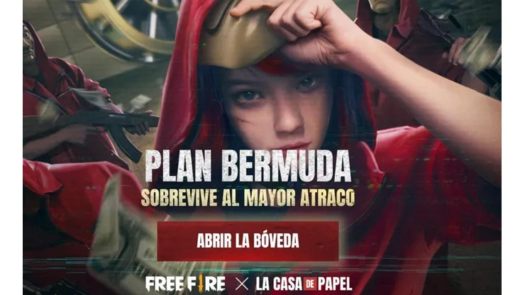 Guía del evento "Plan Bermuda" en Free Fire x La Casa de Papel