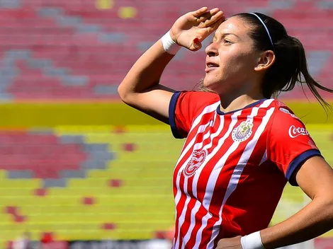 Norma Palafox festejó el gol de Uriel Antuna y la afición de Chivas enloqueció