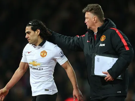 Habló Falcao y aprovechó para meter 'pullazo' a Louis Van Gaal