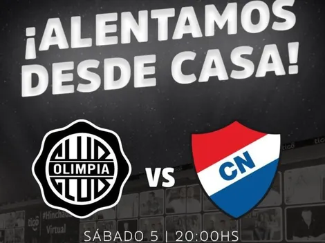 Qué canal transmite Olimpia vs. Nacional por la Liga de Paraguay