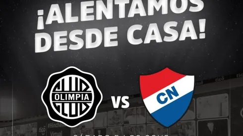 Qué canal transmite Olimpia vs. Nacional por la Liga de Paraguay