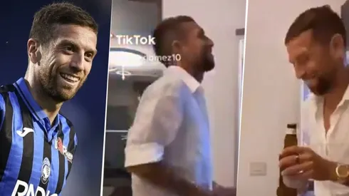 El Tik Tok del Papu Gómez con "Ay qué lindo es ser soltero" y un final épico