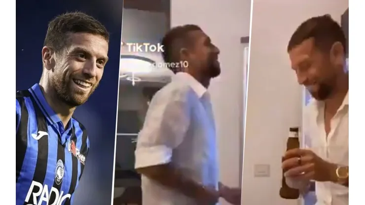 El Tik Tok del Papu Gómez con "Ay qué lindo es ser soltero" y un final épico